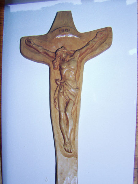 Schnitzerei (Kreuz_Relief)