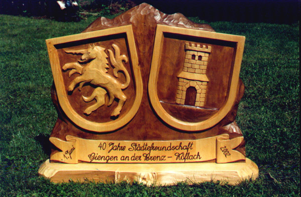Wappen Köflach und Gingen